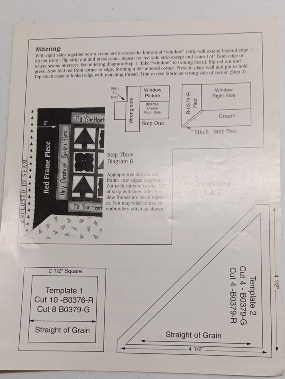 Quilt Pattern Booklet Set - Assorted Quilting Pattern Books - Picture 12 of 14